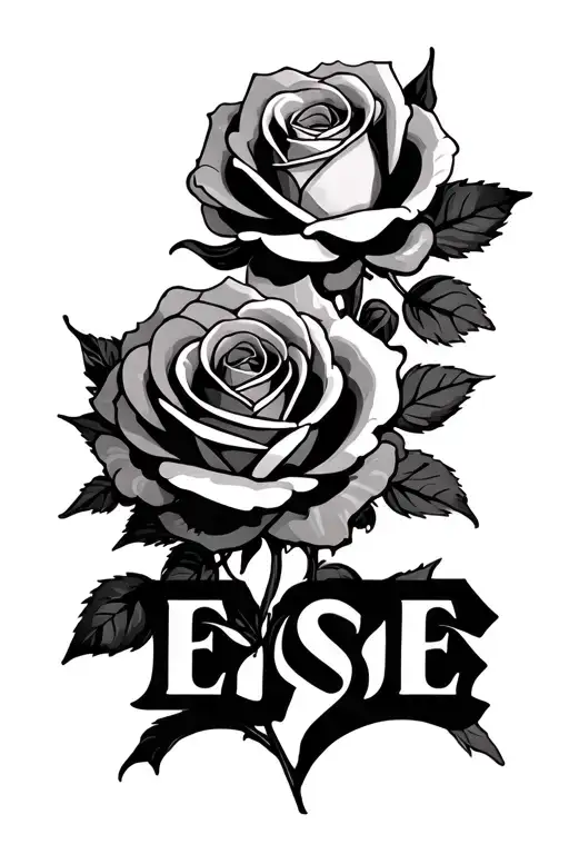 Roses Around The Name Else