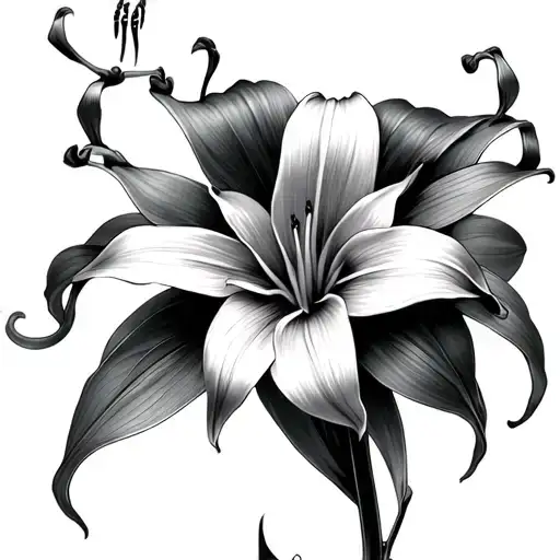 Spider Lily With Eyes