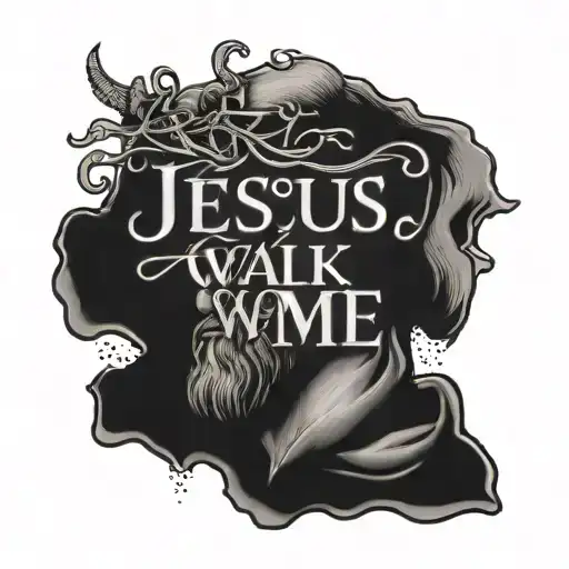 Written Jesus Walk With Me