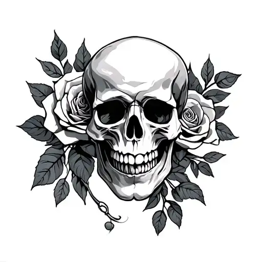 Skull And Rosew