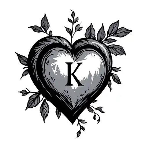 Heart With Initials Inside