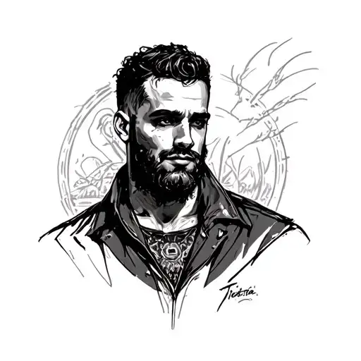 Sketch Art Lane Men's