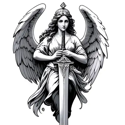 Angel With Sword