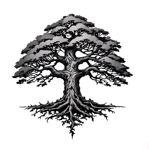 Tree Engrave Medieval