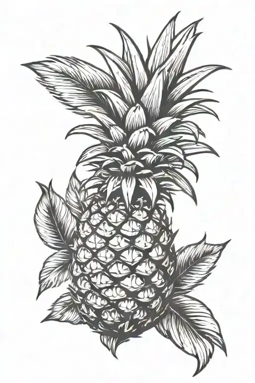 Pineapple Simple Design