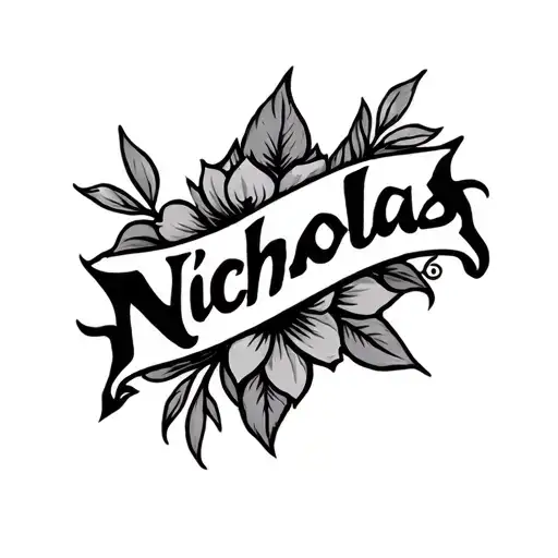 Name Nicholas On My Bikini Line