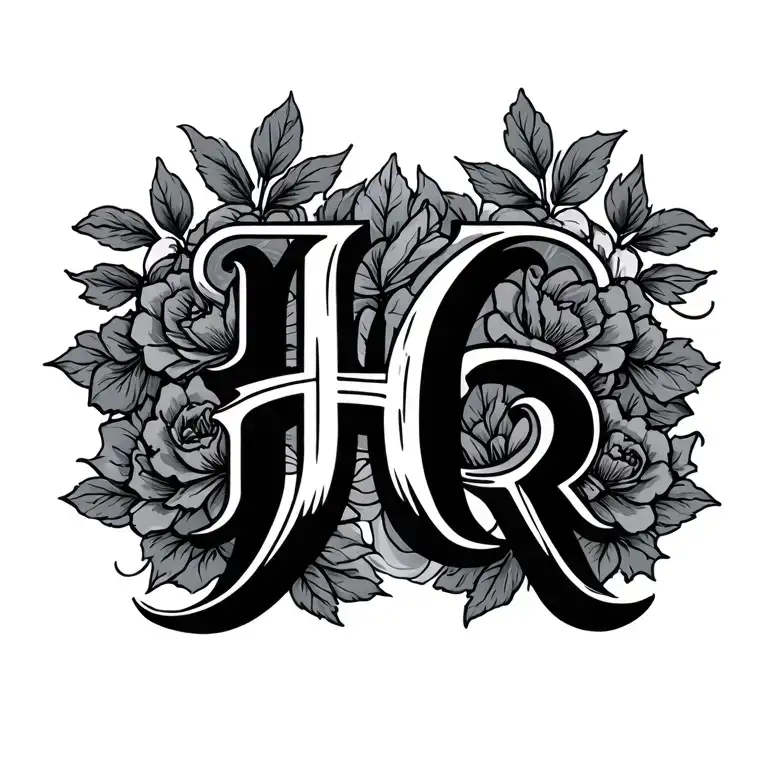 Initials Classic H A R