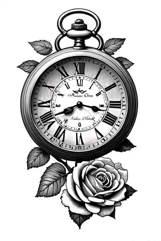 Roses Pocket Watch Cavapoo