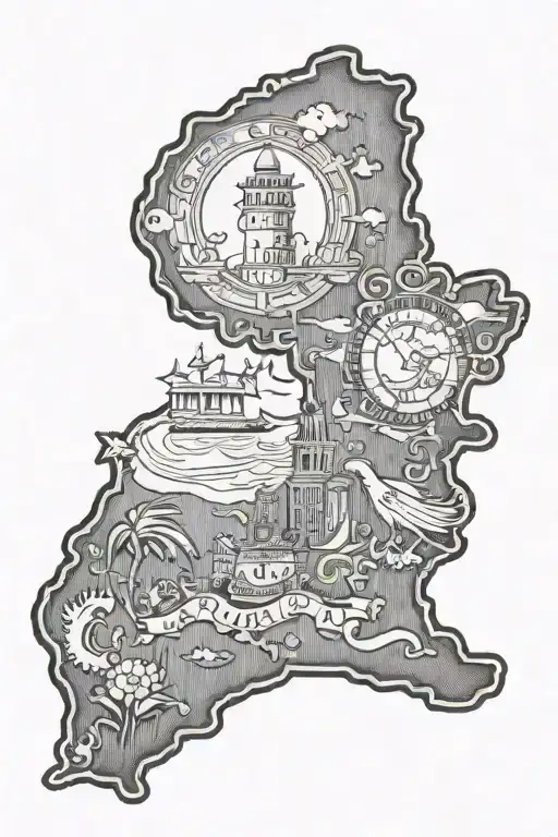 An Outline Of Florida With 352 Going Through The Middle And A Crown Pin Pointing Mount Dora