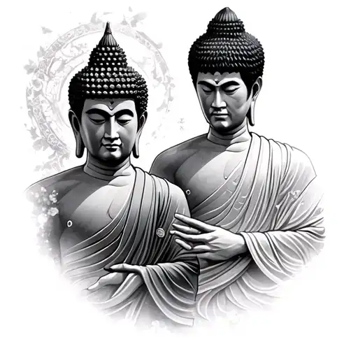 Buddha And Bruce Lee