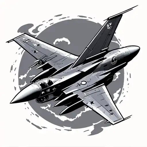 Painter Honor Fighter Jet Soaring