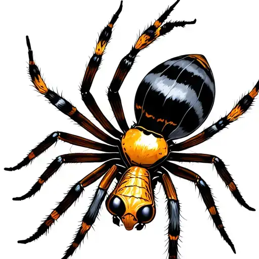 Tribal Africa Golden Orb Web Spider