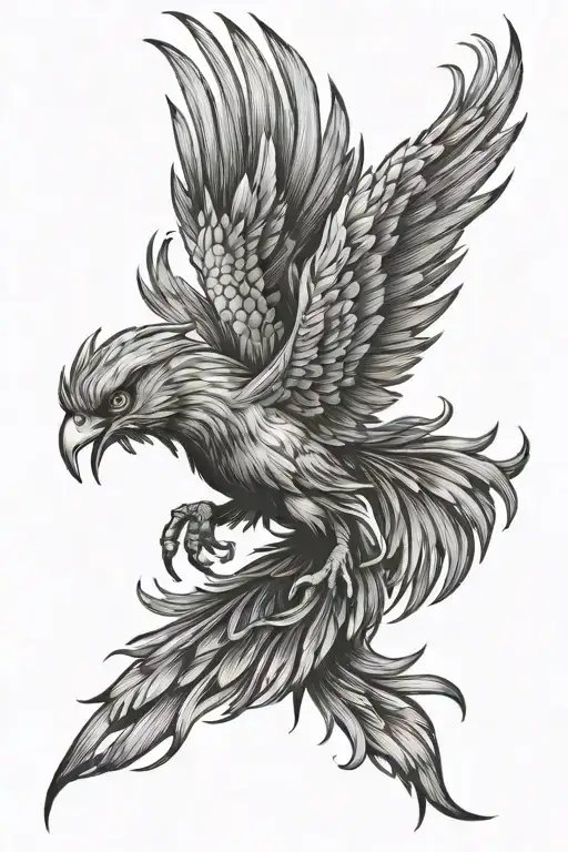 Phoenix Flying Up
