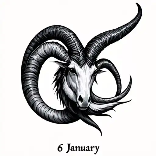 6 January Capricorn Sign