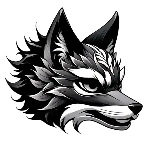 Japanese Kitsune Mask