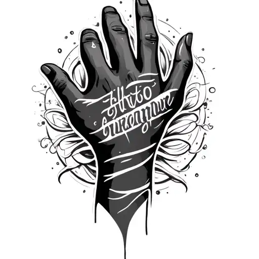 Name Written On Hand