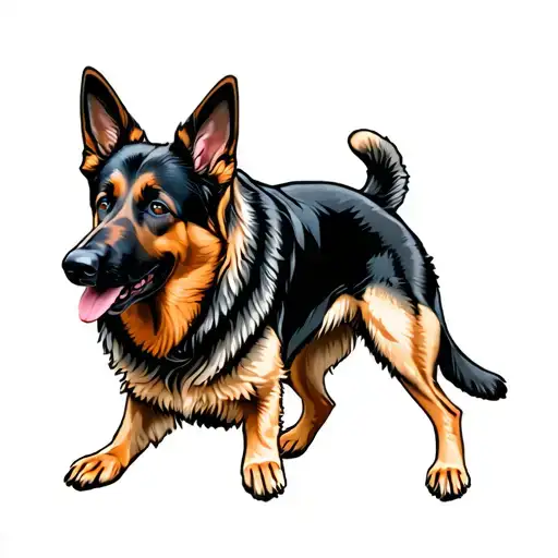 Dog Memorial German Shepherd