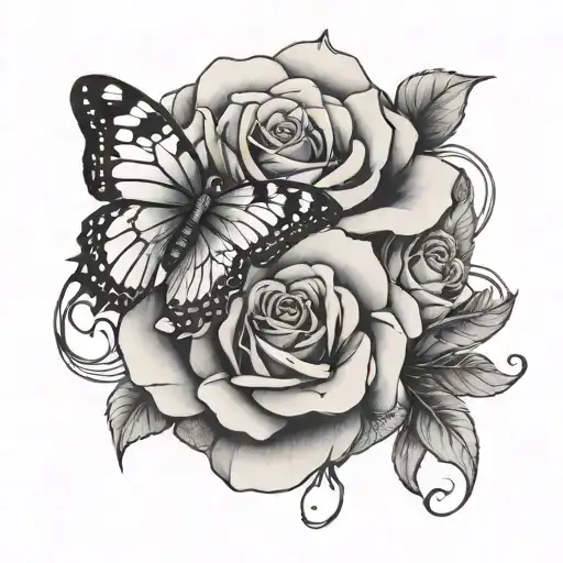 Rose Butterfly