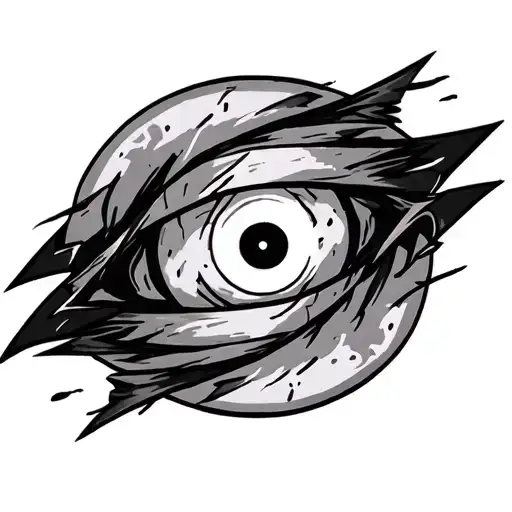 Naruto Anime Tattoo Sharingan