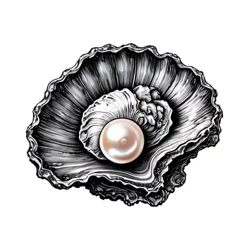 The Pearl Among Oyster Shell