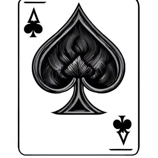 Ace Of Spades Card