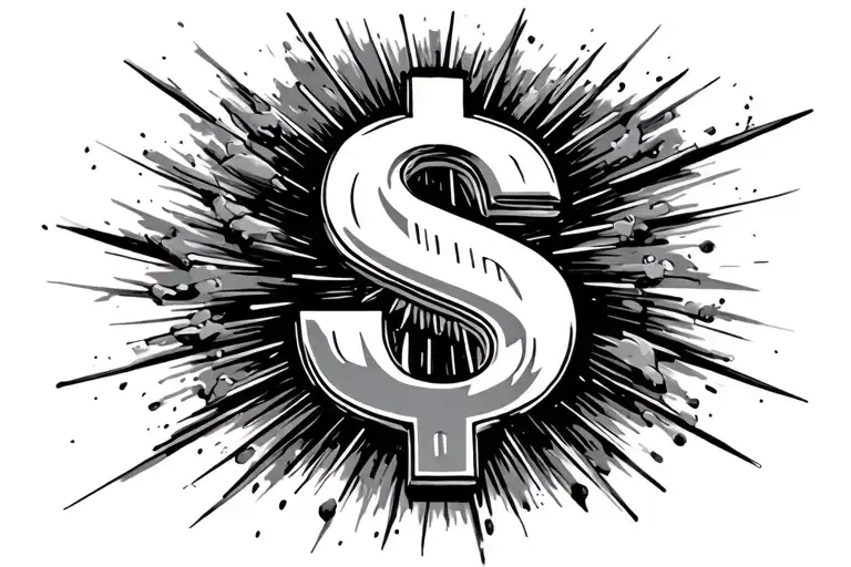 Dollar Sign Explosion