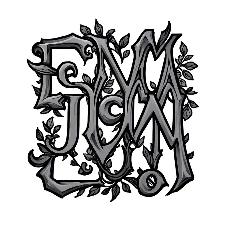 Initials Emm Jcm Mcm Lmm