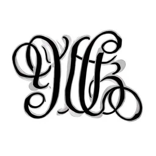 Wife's Name Intertwined