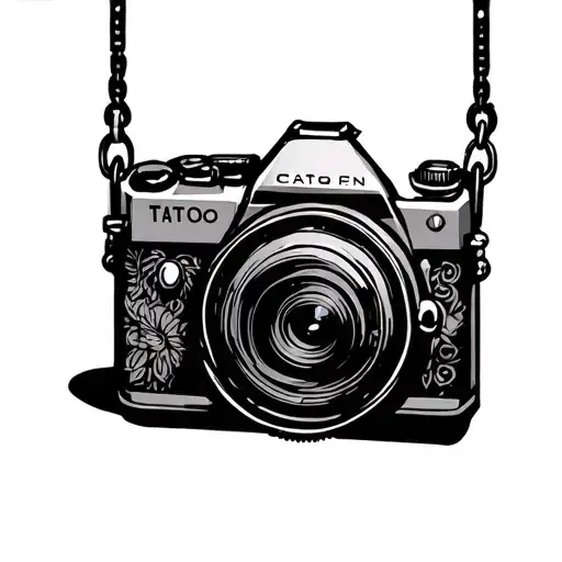 Pixel And Camera Hanging