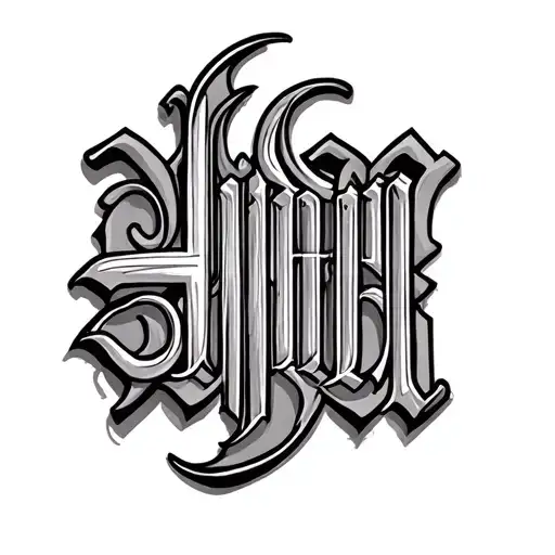 Two Word Ambigram Generator