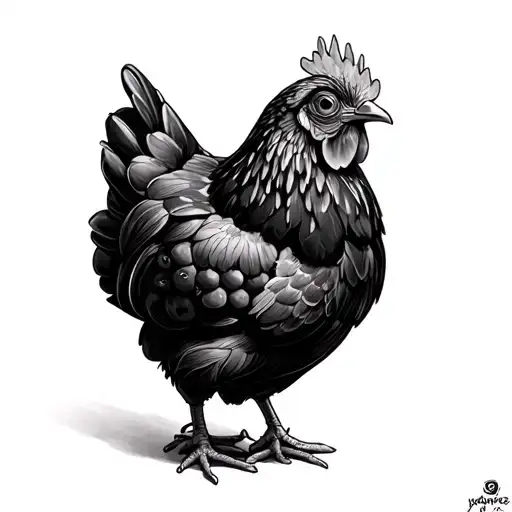 Blackberry With A Chicken