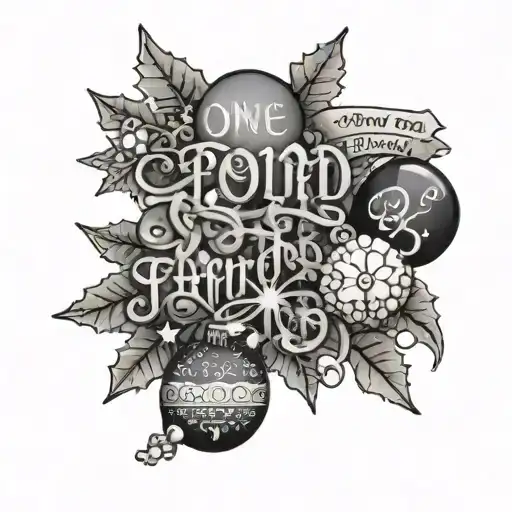 Christmas Items With The Words One Temporary Tattoo For One Pound And Six For 5 Pounds