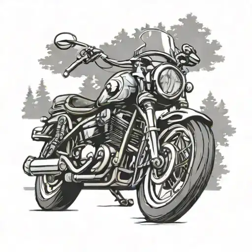 Forest Hockey Motorcycle