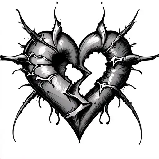 Broken Heart Intertwined