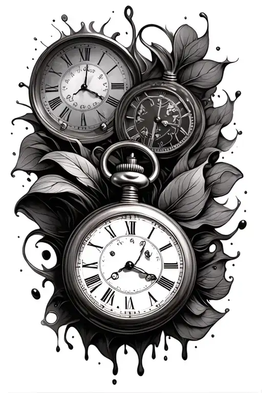 Pocket Watch Melting