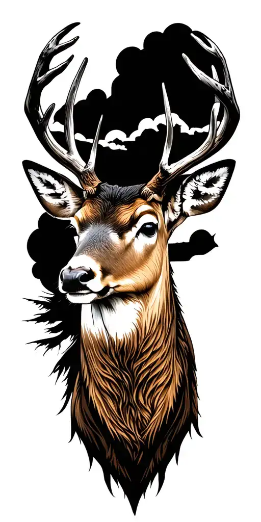 Hunting Scenes With Deer