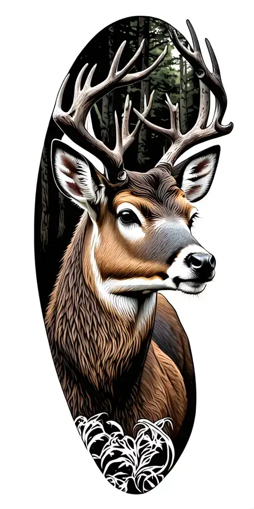 Hunting Scenes With Deer