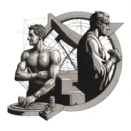 Civil Engineer And Libra 1999 Geometry