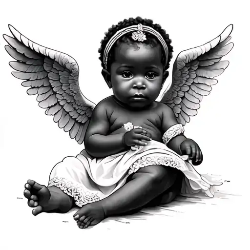 African Baby Angel