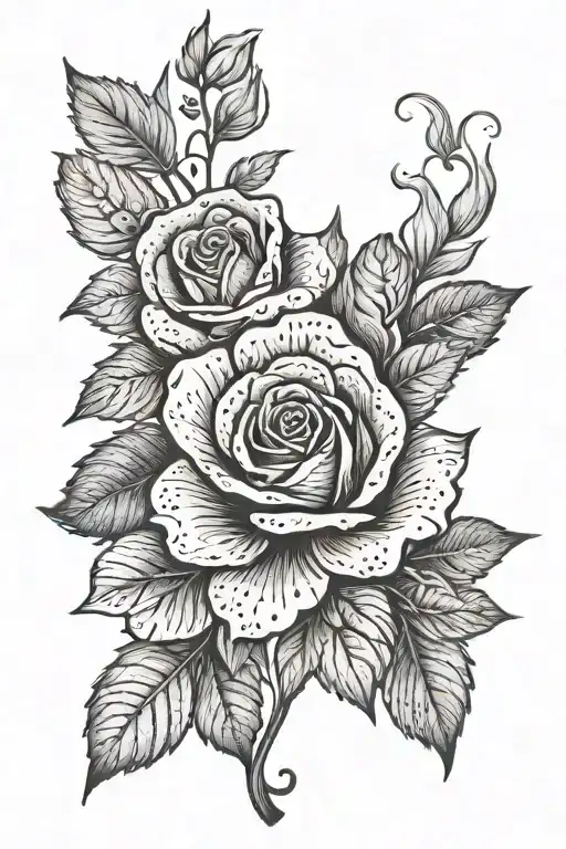 Country Memorial Tattoo For Mum