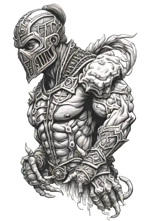 Mortal Kombat Style Brutality Of Kotal Khan In Ultra Realism Style