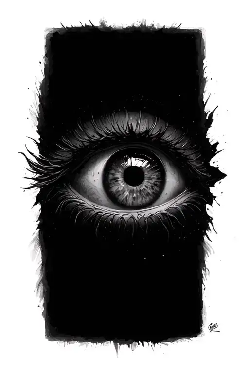 My Mothers Eye Surrounded