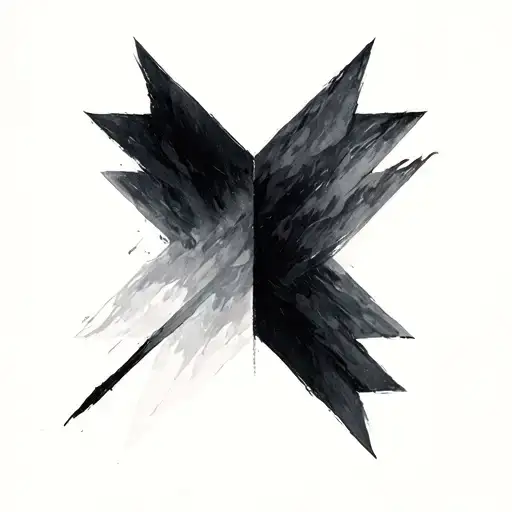 Minimalistic Skin Arrow With Shade