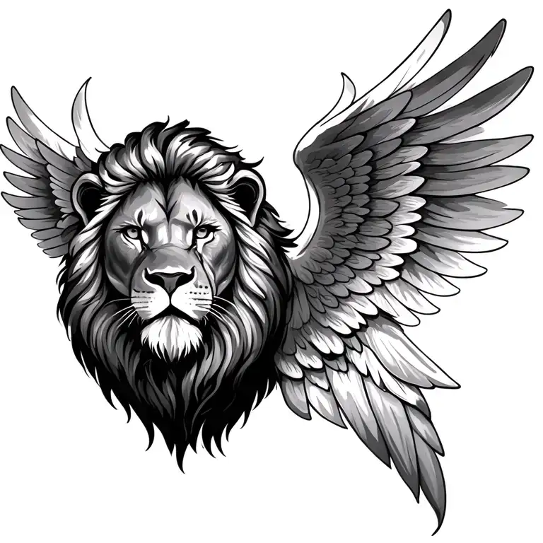 Lion With Wings