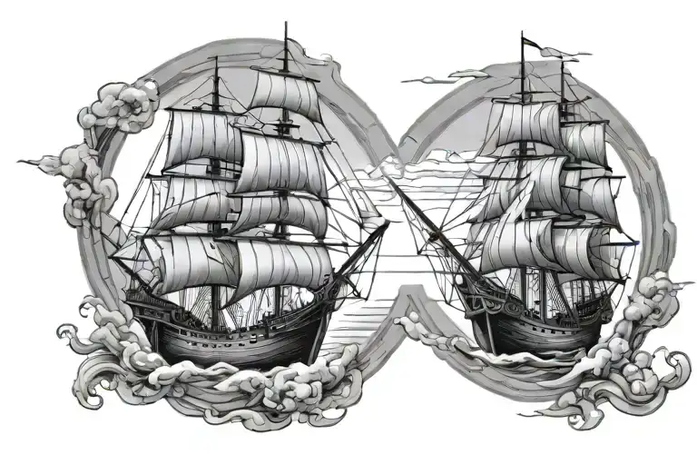 Two Ships Sailing Together