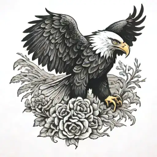 Eagle And Coral