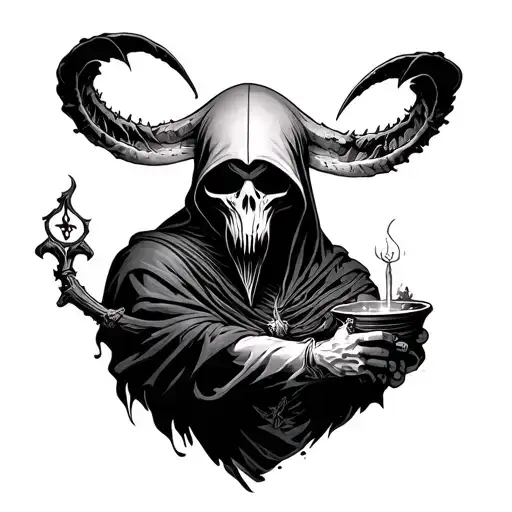 Reaper Holding Sandhour