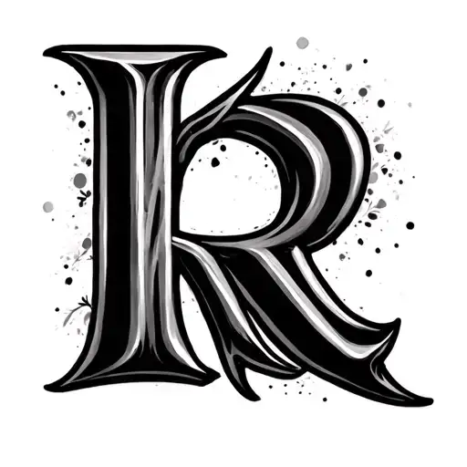 R Cursive Writing
