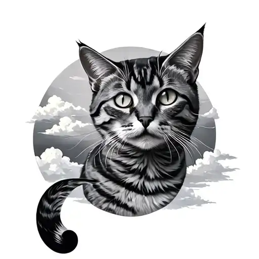 Cats And Sky And Semi Colon Incorporated Subtly