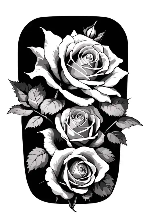 Roses Family Strenght Freedom Resilience